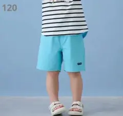 【新品タグ付き】petit main　ハーフパンツ　水陸両用　120cm