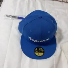 Supreme New Era キャップ ブルー 7 1/2のサムネイル