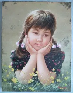 藤岡心象氏の油彩画「若草」F６号 2026年最新】藤岡心象の人気アイテム - メルカリ