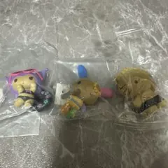 サンリオ　みんなでバカンスフィギュア　日焼けガチャ　クロミ&ウサハナ&ダニエル