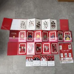 嵐　年賀状5セットとチラシ