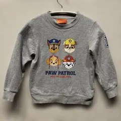パウパトロール グレー トレーナー サイズ120