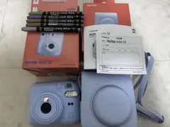 FUJIFILM instax mini12 チェキ本体 ブルー