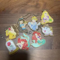 まとめ売り可　ディズニー　プリンセス　クッキーチャームコット　キーホルダー