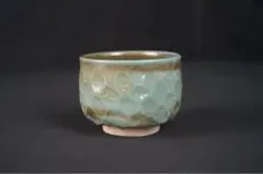珉平焼 六角 煎茶碗 盃 ぐい呑み No.6 - メルカリ