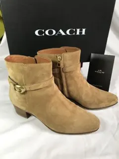 COACH コーチ　スエード　ブーツ　23.5cm