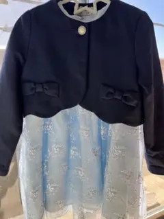 anyFAM フォーマルドレス ネイビー/ブルー　110 120