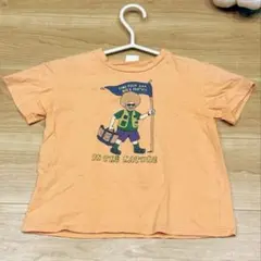 BREEZE オレンジ キャラクター Tシャツ 110cm