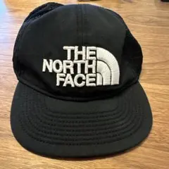 THE NORTH FACE メッシュキャップ 黒 ロゴ刺繍 帽子サイズ: BF