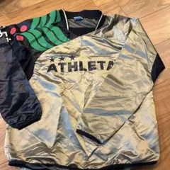 ATHLETA ピステ上下セット ゴールド黒　Mサイズのサムネイル