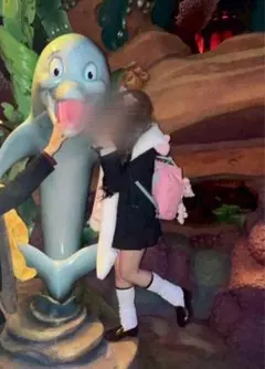 ディズニー マリーちゃん マフラーキャップ