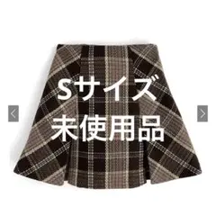 GRL インパン裏地付きチェック柄プリーツスカート[tu963]