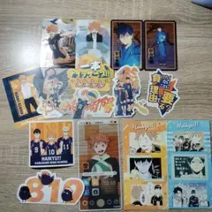 ハイキュー!! 日向翔陽&影山飛雄 ステッカー・カードセット