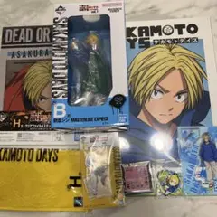 サカモトデイズ 浅倉シン フィギュア アクスタ クリアファイルセット