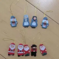 ミニチュアドール　クリスマスオーナメント