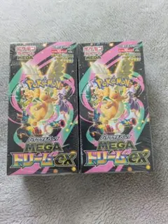 ポケモンカードゲームMEGAドリームex シュリンク付き 2BOX