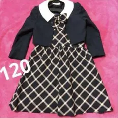 卒園式入学式女の子フォーマルワンピース sa-ku-raスーツワンピース120