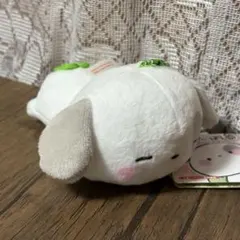 めいけん　ぽん　ボールチェーン付きマスコット　ぬいぐるみマスコット　犬　寝そべり