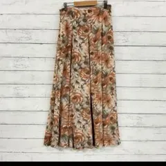 Parallel Turn 花柄 ロングスカート F レディース 韓国風✨タイト