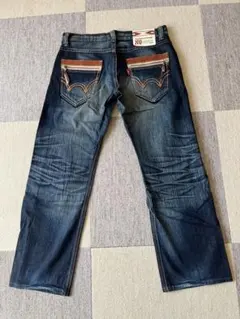 まっさん様専用 EDWIN 434XVS ダークブルー デニム サイズ34