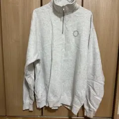 yonige ハーフジップスウェット