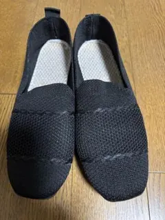 スリッポン　黒