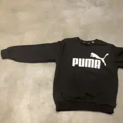 PUMA ブラック トレーナー　140cm