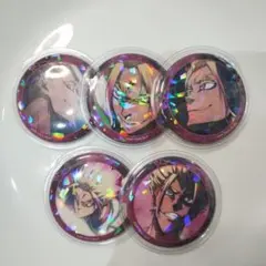士道龍聖ホログラムピンバッジ5個セット