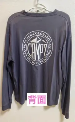 CAMP7 ネイビー　長袖Tシャツのサムネイル