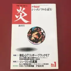 炎　創刊号　リッチーブラックモア　レインボー　シンリジィ　BURRN!