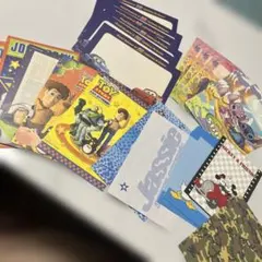ディズニー ピクサー トイストーリーミッキー 封筒 大量セット 文具