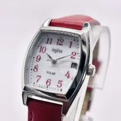 SEIKO ALBA アンジェーヌ 腕時計 デイト ソーラーレディース