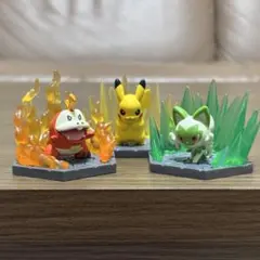 ポケモン ジオラマコレクト ピカチュウ ニャオハ ホゲータ
