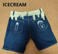 ICECREAM アイスクリームデザイン ショートパンツ