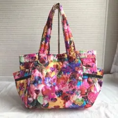 レスポートサック　蜷川実花　限定　コラボ　トート　肩掛け　バッグ　ハート　美品 レスポートサック 蜷川実花 限定 コラボ トート 肩掛け バッグ ハート