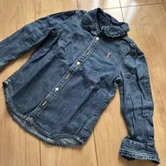 POLO RALPH LAUREN デニムシャツ フリル襟 3T