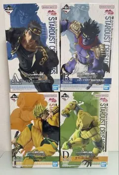 一番くじ ジョジョの奇妙な冒険 STAND RUSH! A B C D賞箱付き