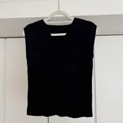 N. ノースリーブ ブラック M