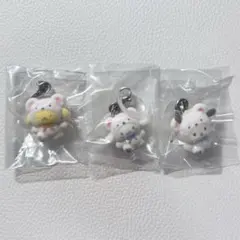 めじるしアクセサリー ふわふわスノー シナモン ポチャッコ ポムポムプリン ①