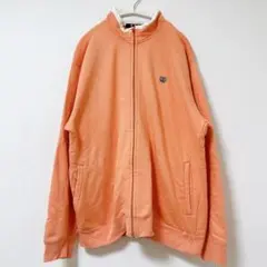 値下げ歓迎 VAN 【L】オレンジ ジップアップパーカー
