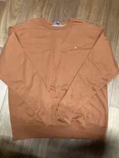 チャンピオン　スウェット　オレンジ　USA L