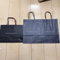 TOMMY HILFIGER ブラックショッパー 3枚セット