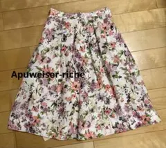 新品タグ付 Apuweiser-riche フレアスカート2way リバーシブルのサムネイル