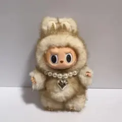 【海外限定！】17cm ZIMOMO LABUBUぬいぐるみ茶色