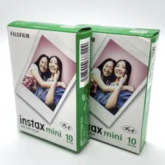 新品未開封 チェキフィルム instax mini 10枚入 ホワイトフレーム