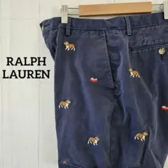 ラルフローレン☆Polo ショートパンツ ブルドッグ W34 ネイビー 0081