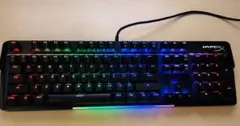 HyperX Alloy　RGBメカニカルゲーミングキーボード 赤軸