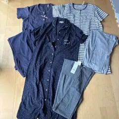 マタニティ ウェア パジャマ ワンピース ズボン