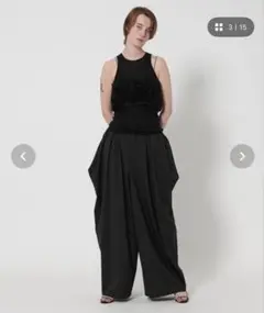 AEWEN MATOPH＞コクーン ワイドパンツ