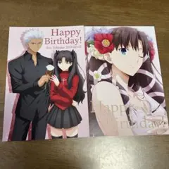 Fate/stay night 遠坂凛誕生祭 ポストカード 遠坂凛 言峰綺礼 - メルカリ